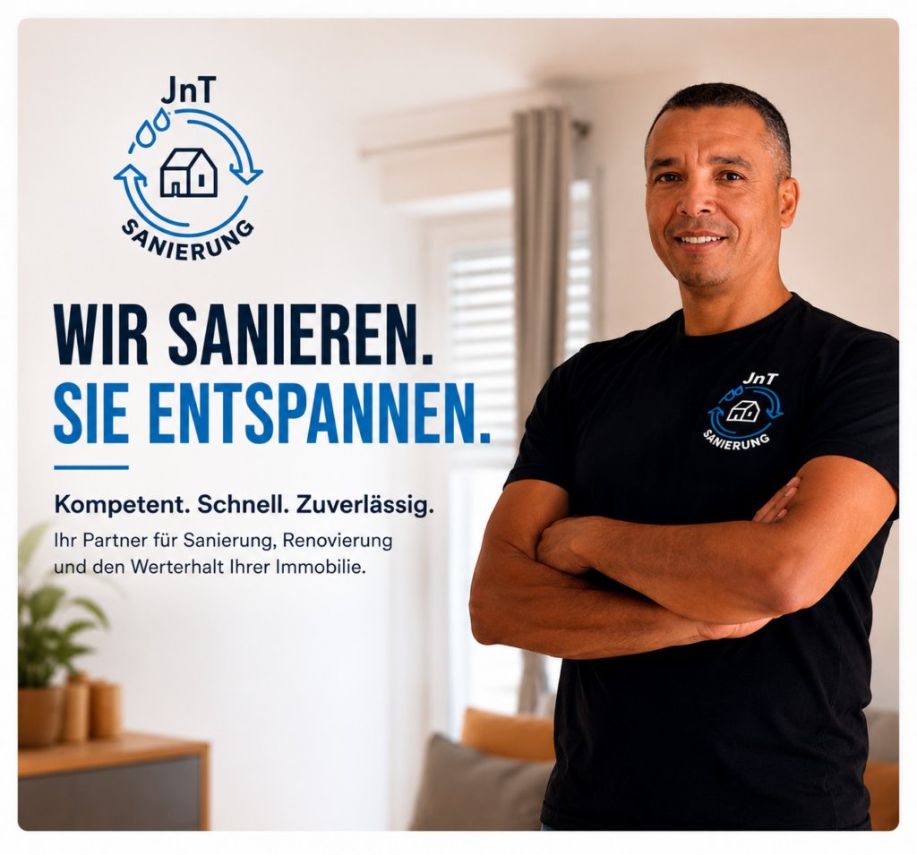 JNT Sanierung Mainz – Ansprechpartner für Wasserschadensanierung, Leckortung und Bautrocknung